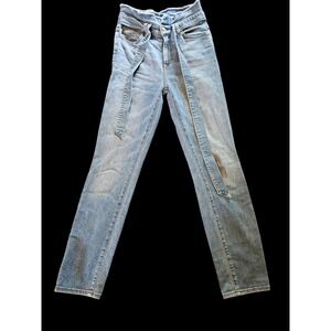 7 for All Mankind Women's Skinny Jeans size 24 Light Wash